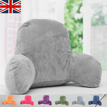 Orthologics Reading Pillow Back Rest Lumbar Support Arm Seat Cushion Lounger