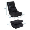 Fabric Floor-Standing Backrest Adjustment Game Chair Single Sofa Lazy Chair