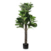 4 ft Artificial Topiary Tree Potted Simulation Tree for Outdoor and Indoor