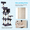 Large Cat tree multilevel Scratching Post Kitten Climbing Tower Activity Centre