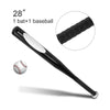 Steel Alloy Baseball Bat 28" Lightweight Anti-Slip Grip Rounders Metal Softball