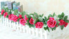 16Heads 7Ft Artificial Faux Silk Flower Rose Leaf Garland Vine Home Party Decor
