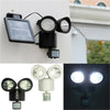 22 LED Head Solar Spot Motion Sensor Outdoor Security Detector Floodlight Lamp