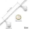 Outdoor Mains Powered Globe String Lights 200LED 20M Waterproof Ball Fairy Decor