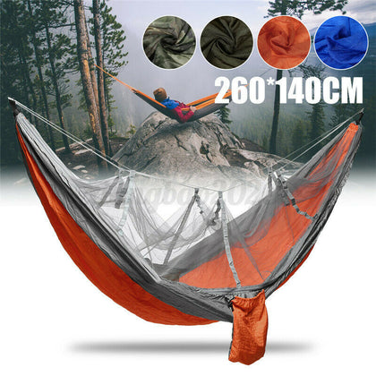 Double Person Travel Camping Tent Hanging Hammock Outdoor With Mosquito Net