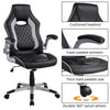 Office Gaming Chair Adjustable Computer Swivel Chair with Arms and Back Support