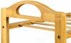 4 Tier Natural Bamboo Wooden Shoe Rack Storage Organiser Shelf Stand Furniture