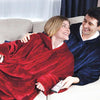 UK-Hoodie Blanket Oversized Ultra Plush Comfy Sherpa Giant Big Hooded Sweatshirt