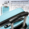 Set of 3 Large Cabin Suitcase Hard Shell Travel Trolley Hand Luggage 20 24 28 "