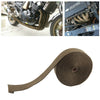20M TITANIUM EXHAUST HEAT WRAP EXHAUST MANIFOLD GOLD HIGH TEMP INSULATING TAPE