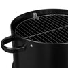 BBQ Charcoal Grill 3 in 1 Barbecue Roaster Smoker Garden Outdoor Cooking Steel