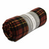 Soft Warm 120x150cm Single Tartan Check Sofa Throw Bed Fleece Travel Car Blanket