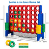 Giant 4 to Score Game Set Jumbo Connect 4 Game Set w/ 42 Chess Pieces 4-in-a-Row