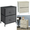 Chest of Drawer Bedside Table Drawer Cabinet Small Side End Nightstand Storage