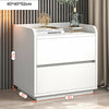 Bedside Table Cabinets Nightstand Bedroom Storage 2 Drawers Small White