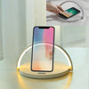 LED Desk Lamp With Fast Wireless Charger USB Rechargeable Table Bedside Light