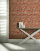 Arthouse Urban Brick Wallpaper Stone Realistic Wall 3D Effect 696600 Red (Wallpaper Roll 10M)