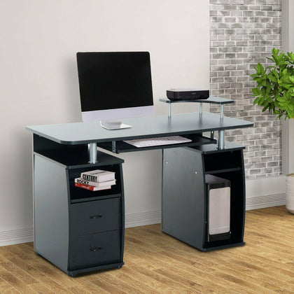 Computer Pc Desktop Table Desk Home Office Furniture Writing Workstation Modern