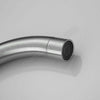 Modern Chrome Kitchen Sink Mixer Taps Faucet Swivel Spout Single Lever Tap Mono
