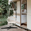 Hanging Hammock Swing Chair Rope Knitted Outdoor Indoor Macrame Hammock Seat