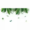 Summer Green Leaf Wall Sticker Background Living Room Art Home Decals DIY UK