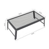 Stackable Outdoor Camping BBQ Grill Net Table Fire Garden Party w/ Folding Legs