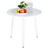 Dining Table 4 Seater Round Table Small Dining Table Kitchen Lounge Garden Home