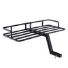 Trailer Hitch Mounted Cargo Carrier 250kg Capacity Rust-proof Cargo Basket
