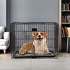 Metal Wire Pet Dog Puppy Cage Playpen Training Crate Kennel For Small Medium Dog