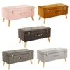 Ottoman Storage Box Pouffe Seat Stool Footstool Storage Bench Upholstered