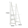 Leaning White Ladder Desk Shelf Computer Study Home / Office Modern With Shelves