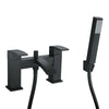 Arke Bathroom Black Matt Sink Basin Mono Mixer Bath Filler Shower Brass Tap
