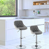 1/2/4x Bar Stools Adjustable Breakfast Kitchen Stools PU Leather Swivel Gas Lift