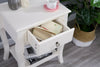 Style shabby Chic Wooden cream lamp Bedside Table Living Room Furniture
