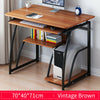 Computer Desk Shelf PC Writing Study Gaming Table Home Office Workstation 70CM