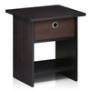 Furinno Dario End Hallway Console Table/ Night Stand Storage Shelf with Drawer