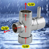 Round Shower 3 Way Diverter Valve Part Water Segregator Handheld Replacement New