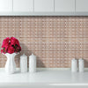 Self-Adhesive 3D Mosaic Brick Wall Tile Sticker Kitchen Bathroom Wallpaper Decal