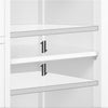 Bathroom Floor Cabinet Storage Unit 3 Tiers Freestanding Chest of Drawers White