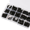 260pcs M3 Spacer Nylon Black Hex Screw Nut Standoff PCB Assortment Box Kit