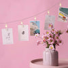 Photo Peg Clip Fairy String Lights Wedding Birthday Hanging photograph Decor