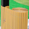 Natural PVC Slat Bamboo Garden Screening Fencing Fence Privacy Screen Panel 3/5M