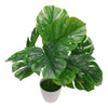 20inch Artificial Monstera Plant Multi Branch Tropical Potted Home Office Decor