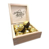 Wooden Box Storage Crate Jewelry Memory Keepsake Lid Gift Idea Solid Chest Sizes