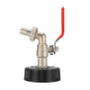 Drain Tap1/2"Adapter Tank Water Container Urea Drum Valve Joint For IBC Ton Drum