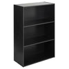 Wide 3 Tier Book Shelf Deep Bookcase Storage Cabinet Display Dining Living Room