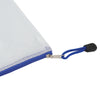 12pcs A4 Paper Zip Document Bag File Folder Archive Zipped Storage Pouch Wallet