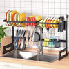 Extra Large Over Sink Drying Rack Kitchen Organizer Dish Drainer Space Saver