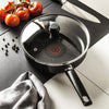 Tefal Invissia Powerglide Non-stick Thermo-stick 24cm Saute Pan With Lid