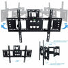 TV Wall Mount Bracket Motion Tilt Swivel Pivot Tough For 32 40 50 55 60 65 inch